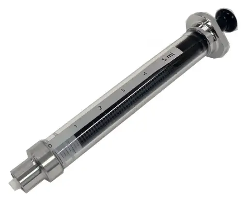[CPI-008762] 5 mL fixed Luer Lock syringe, GT plunger