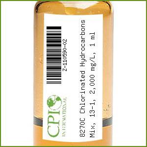 [Z-110590-02] 8270C Chlorinated Hydrocarbons Mix, 13-1, 2,000 mg/L, 1 mL