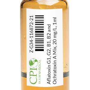 Aflatoxin G1, G2, B1, B2 and Ochratoxin A Mix, 20 mg/L