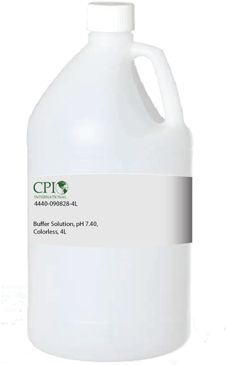 [4440-090828-4L] Buffer Solution, pH 7.40, Colorless, 4L