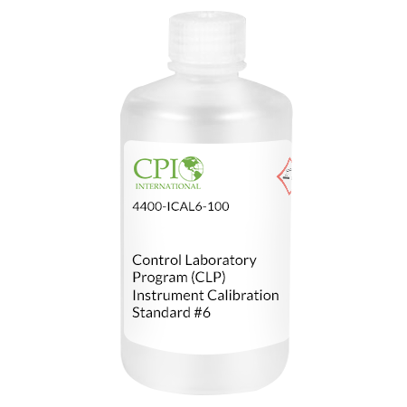[4400-ICAL6-100] Control Laboratory Program (CLP) Instrument Calibration Standard #6
