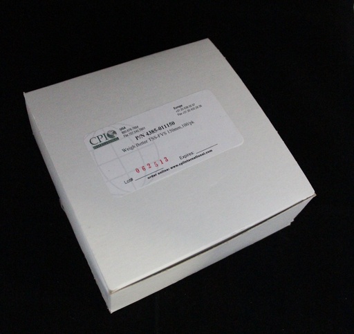 [4385-011150] CPI's Weigh Better™ TSS/FVS Disks, Unprepared, 150mm, 100 Pack