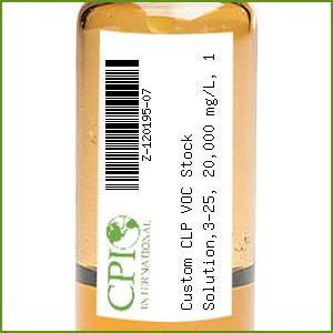 [Z-120195-07] Custom CLP VOC  Stock Solution,3-25, 20,000 mg/L, 1 ml