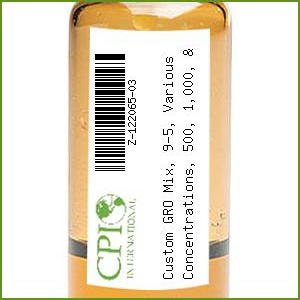 [Z-122065-03] Custom GRO Mix, 9-5, Various Concentrations, 500, 1,000, & 1,500