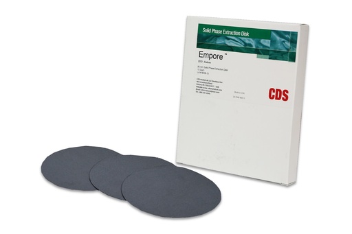 [98-0604-0236-3EA] Empore Carbon SPE Disks, 90mm, 10/pk