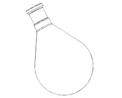 [4700-300204] Evaporating flask, 1000ml, NS 24/40