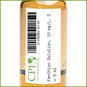 [Z-031561-10-10] Fenthion Solution, 10 mg/L, 2 x 5 ml