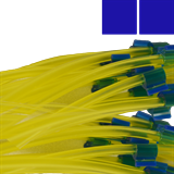 [4062-165F] Flared 2-Stop Solvent Resistant Pump Tubing, blu-blu, 1.65 mm, 12 Pack 