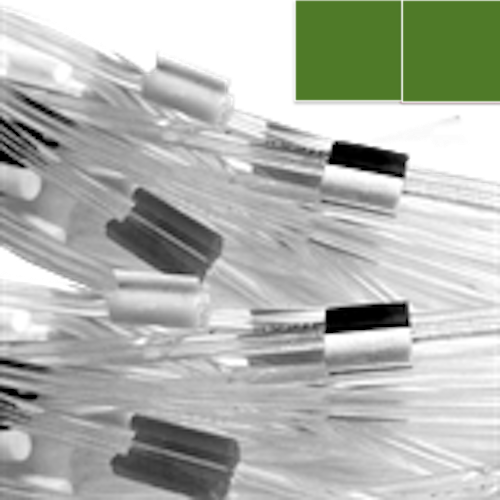 [4062-473F] Flared 2-Stop Standard PVC Pump Tubing, grn-grn, 1.85 mm, 12 Pack 