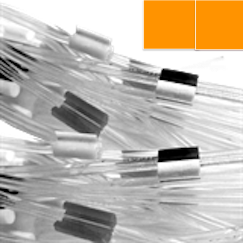 [4062-435F] Flared 2-Stop Standard PVC Pump Tubing, org-org, 0.89 mm, 12 Pack 