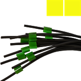 [4062-8756F] Flared 2-Stop Viton Pump Tubing, yel-yel, 1.42 mm, 12 Pack 