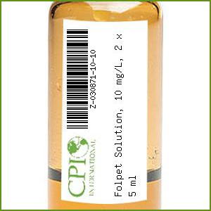 [Z-030871-10-10] Folpet Solution, 10 mg/L, 2 x 5 mL