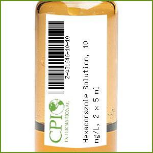 [Z-031646-10-10] Hexaconazole Solution, 10 mg/L, 2 x 5 mL