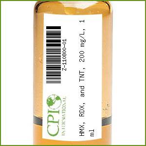 [Z-110800-01] HMX, RDX, and TNT, 200 mg/L, 1 ml