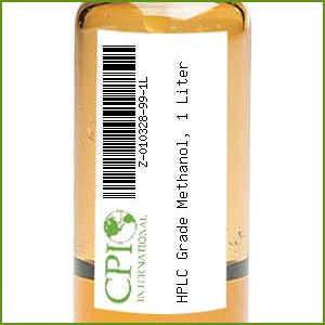 [Z-010328-99-1L] HPLC Grade Methanol, 1 Liter