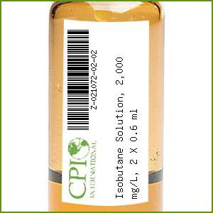 [Z-021072-02-02] Isobutane Solution, 2,000 mg/L, 2 X 0.6 ml