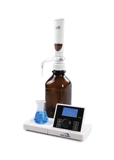 [4093-130105] iTrite Electronic Motorized Digital Bottletop Burette 0.01-99.99ml, 110-240V, 50/60Hz, US Plug