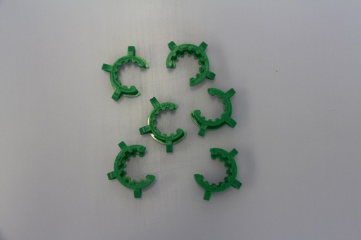 [4350-417] Keck Clamp, for 24/25 & 24/40 Joints, 6/pk