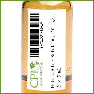 [Z-031584-11-10] Metazachlor Solution, 10 mg/L, 2 x 5 ml