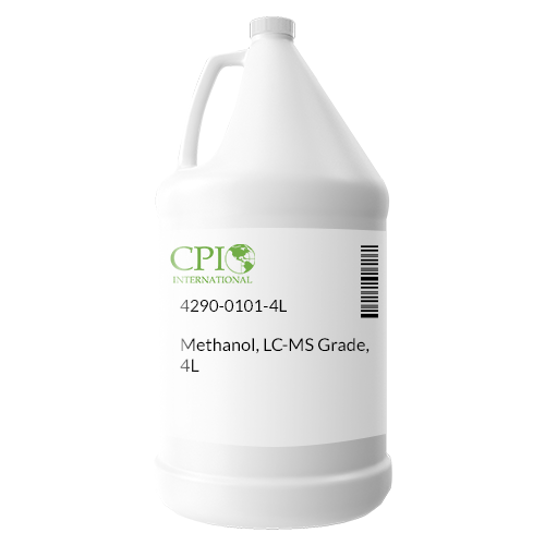 [4290-0101-4L] Methanol, LC-MS Grade, 4L