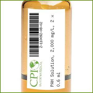 [Z-110092-08-02] PAH Solution, 2,000 mg/L, 2 x 0.6 mL